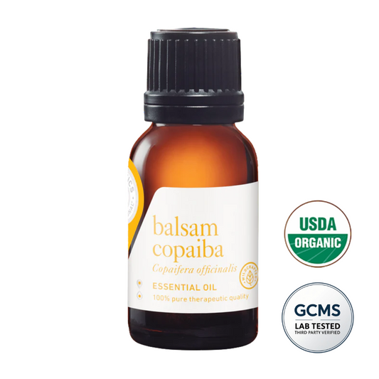 Olejek eteryczny Copaiba Balsam Oleorezyna (Copaifera officinalis) terapeutyczna jakość