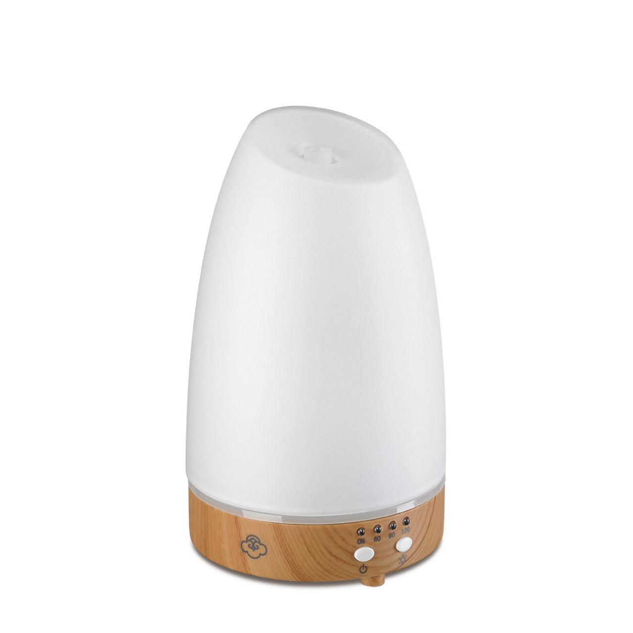 Astro White Glass Ultrasonic Diffuser with Timer and Rotating LED Light Astro White Glass Ultrasonic Diffuser with Timer and Rotating LED Light