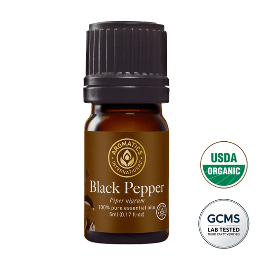Olejek eteryczny Czarny Pieprz (Piper nigrum) Naturalny, organiczny, 100% czysty, z certyfikatem BIO, olejek pieprzowy