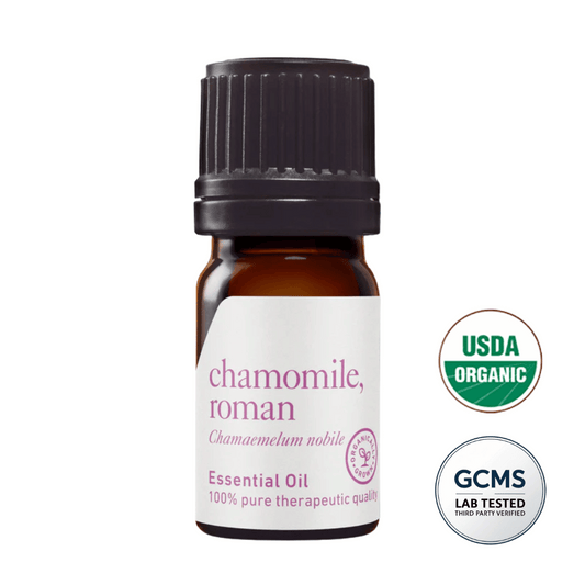 Olejek eteryczny Rumianek Rzymski, Aromatics International, (Chamaemelum nobile), olejek terapeutyczna jakość, olejek z rumianku