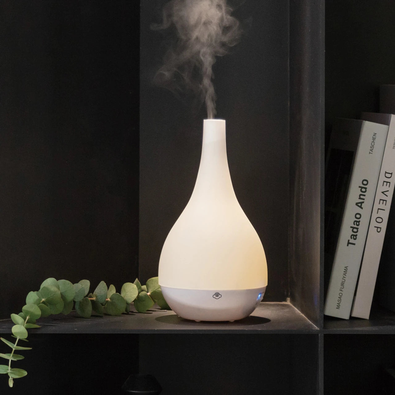 Knit Ceramic Ultrasonic Diffuser with Timer, Switch and LED Knit Ceramic Ultrasonic Diffuser with Timer, Switch and LED