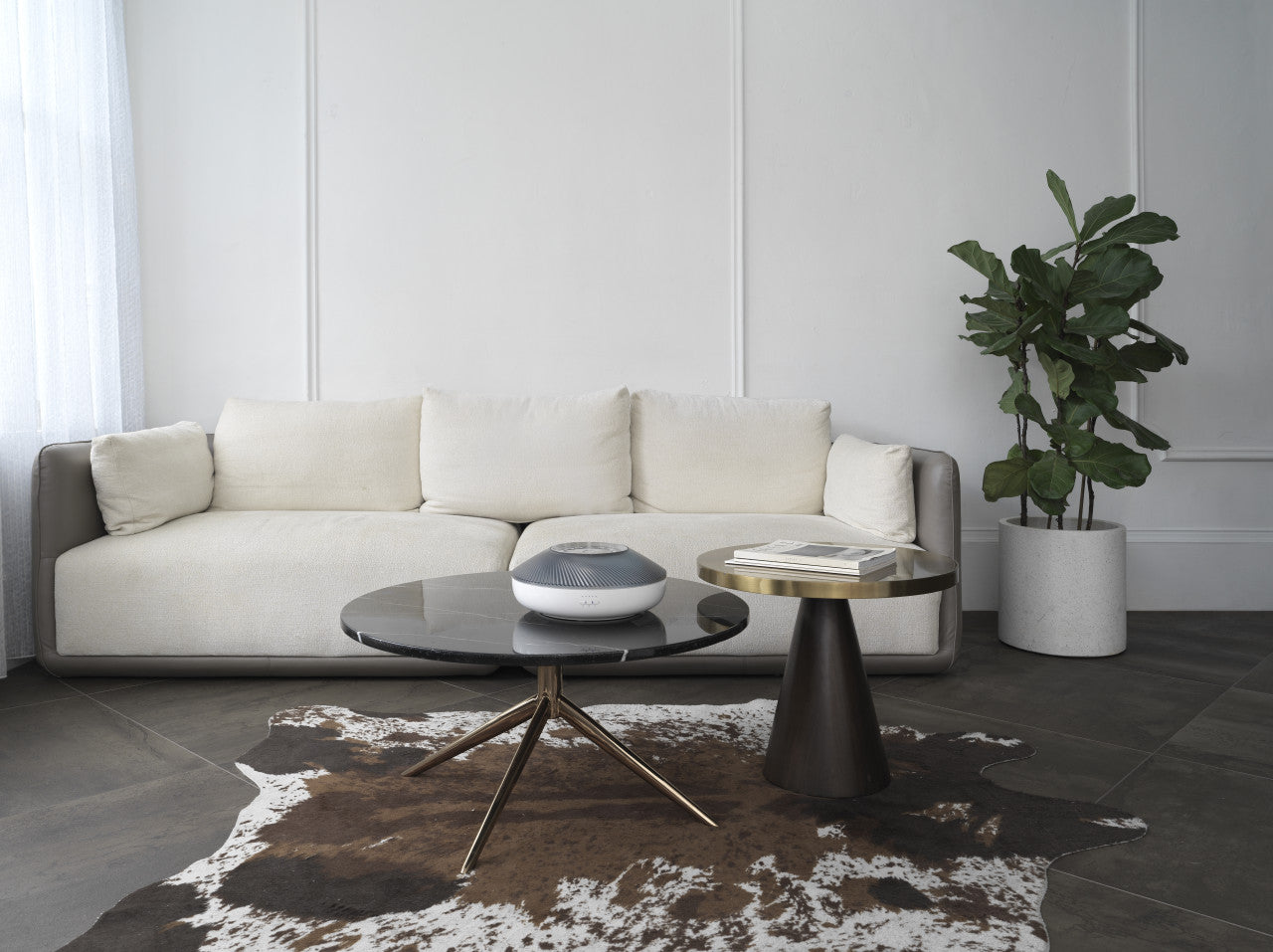 Ori White Dual Atomization Ultrasonic Diffuser with Bluetooth Ori White Dual Atomization Ultrasonic Diffuser with Bluetooth