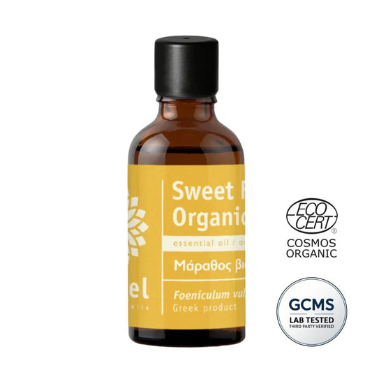Certyfikowany olejek Eteryczny z Kopru Włoskiego fenkuł słodki (Foeniculum vulgare) organiczny