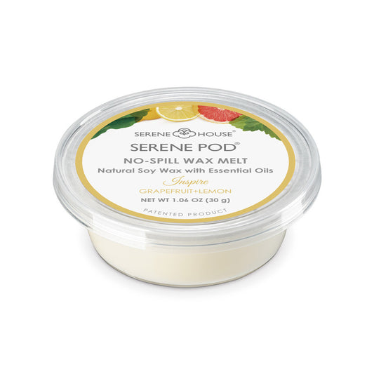 Grapefruit, Lemon, naturalny wosk sojowy do podgrzewacza
