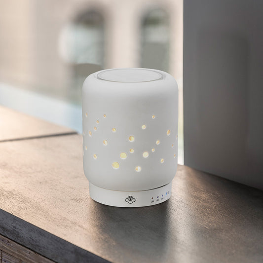 Podgrzewacz Wosku Zapachowego Starlight Serene House do wkładów bez dymu i sadzy Ceramiczny