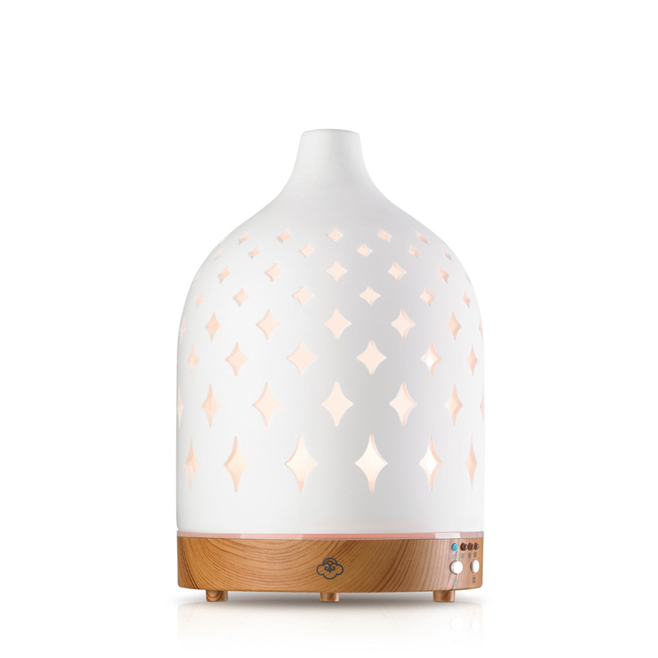 Supernova Ceramic Ultrasonic Diffuser with Timer, Auto Shut-off and LED Supernova Ceramic Ultrasonic Diffuser with Timer, Auto Shut-off and LED