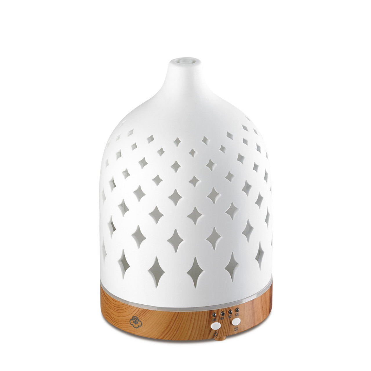 Supernova Ceramic Ultrasonic Diffuser with Timer, Auto Shut-off and LED Supernova Ceramic Ultrasonic Diffuser with Timer, Auto Shut-off and LED
