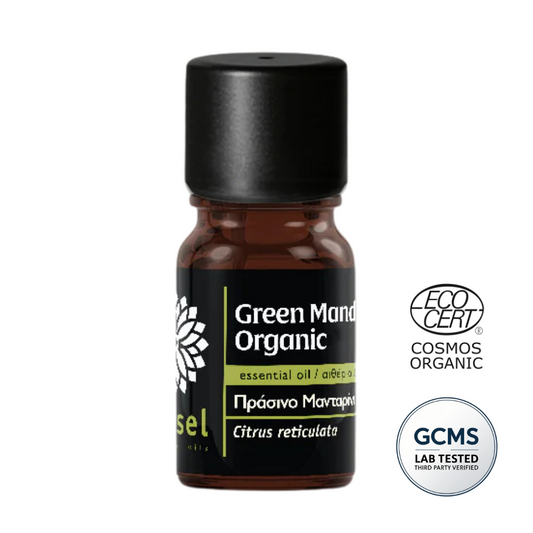 Olejek Eteryczny z Zielonej Mandarynki dla dzieci delikatny organiczny