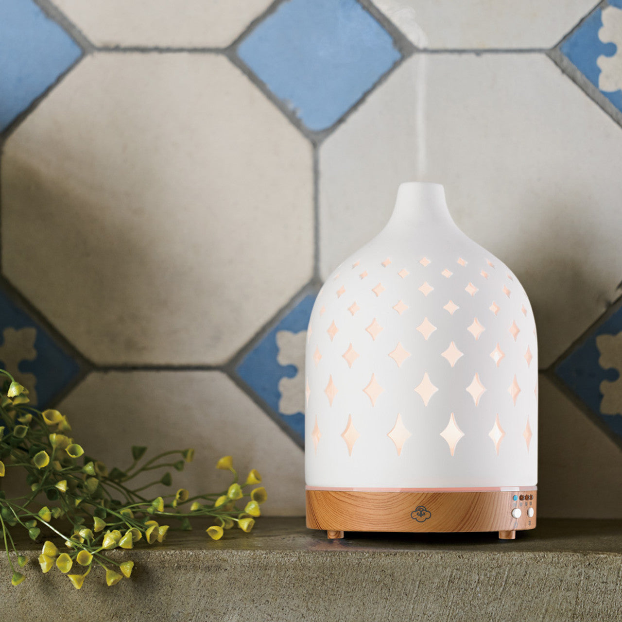 Supernova Ceramic Ultrasonic Diffuser with Timer, Auto Shut-off and LED Supernova Ceramic Ultrasonic Diffuser with Timer, Auto Shut-off and LED