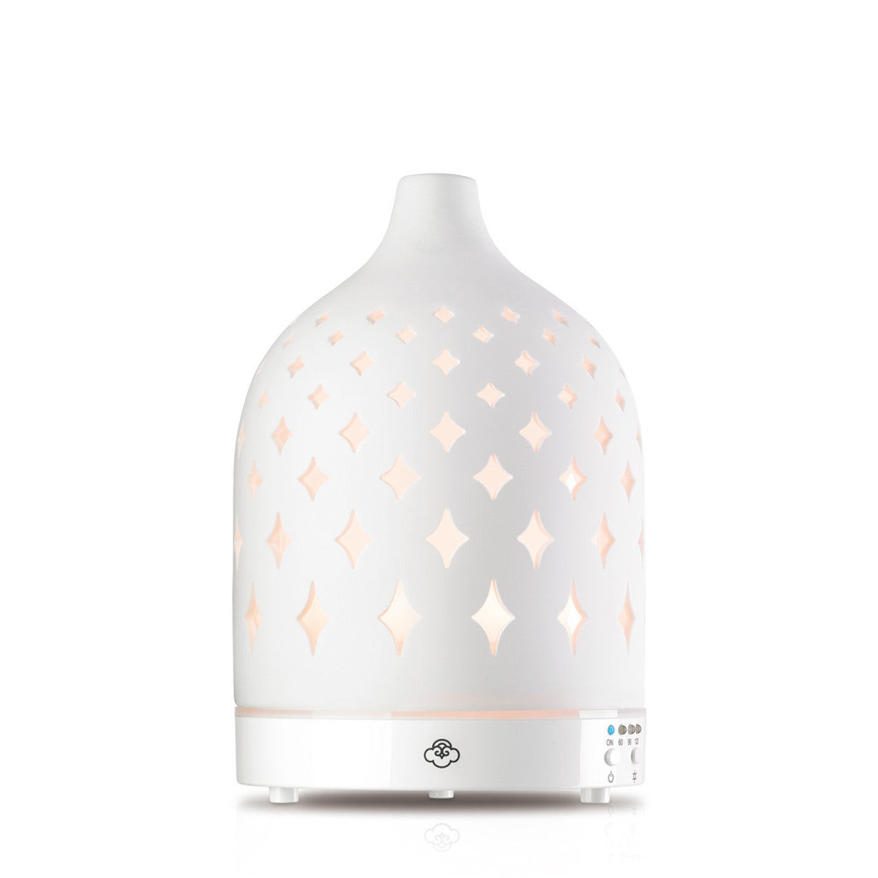 Stars Ceramic Ultrasonic Diffuser with Timer, Auto Shut-Off and LED Stars Ceramic Ultrasonic Diffuser with Timer, Auto Shut-Off and LED