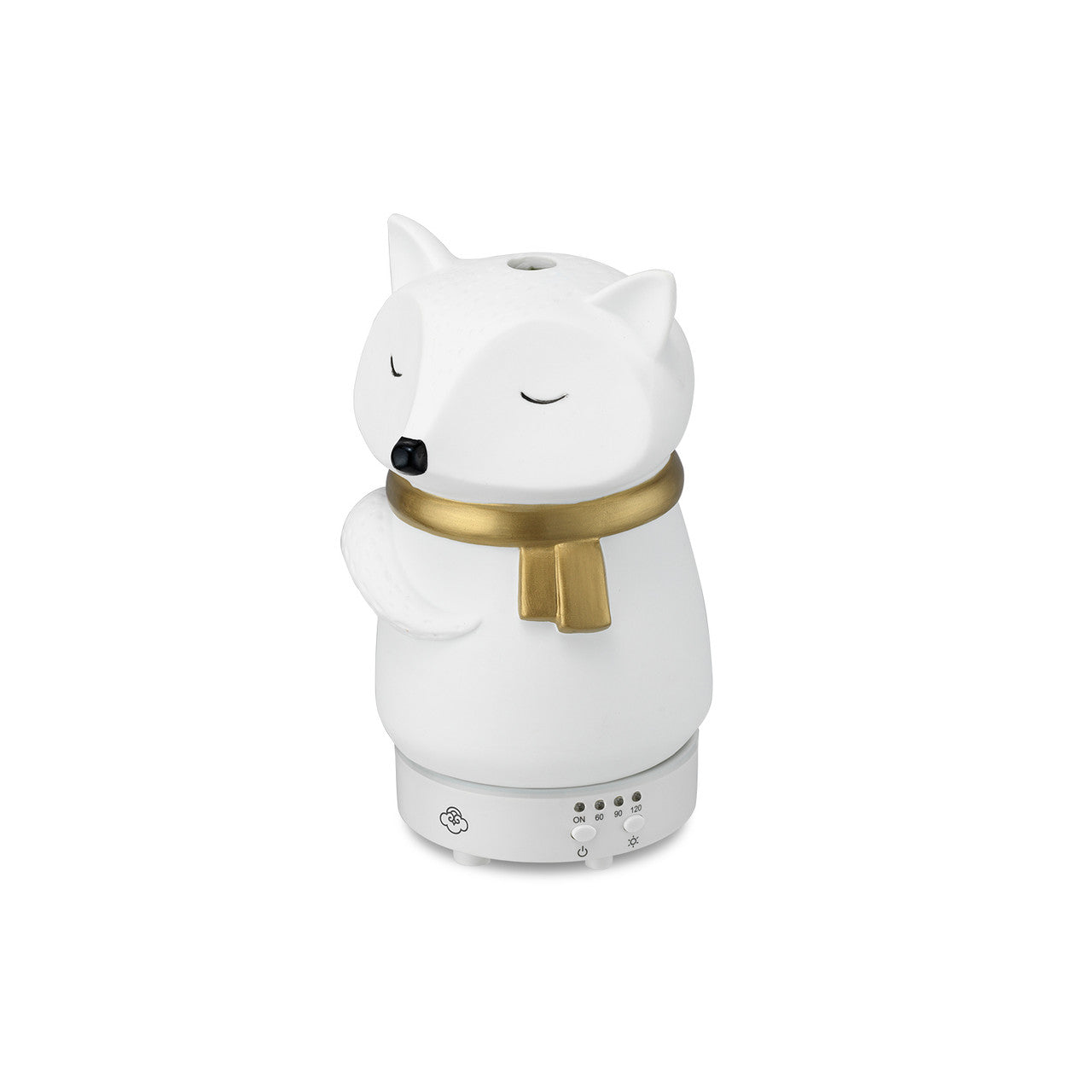 Snow Fox Modern Ceramic Aroma Diffuser and LED Air Humidifier Snow Fox Modern Ceramic Aroma Diffuser and LED Air Humidifier