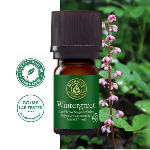 Olejek eteryczny Wintergreen Golteria Rozesłana (Gaultheria fragrantissima) organiczny