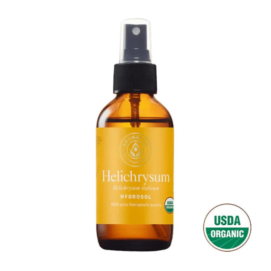 Hydrolat z Kocanki włoskiej (Helichrysum italicum) – organiczny, terapeutyczna jakość