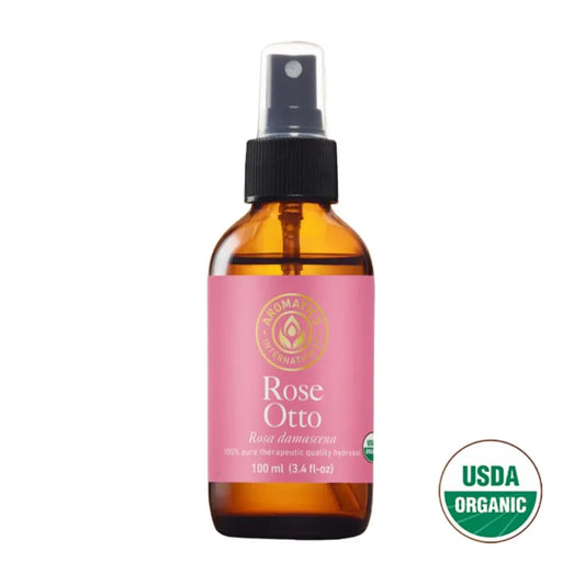 Hydrolat z Roży damasceńskiej Rose Otto Damascena (Rosa damascena) – organiczny, terapeutyczna jakość