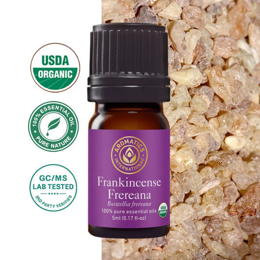 Olejek eteryczny kadzidłowy Kadzidłowca Frereana (Boswellia frereana) – organiczny