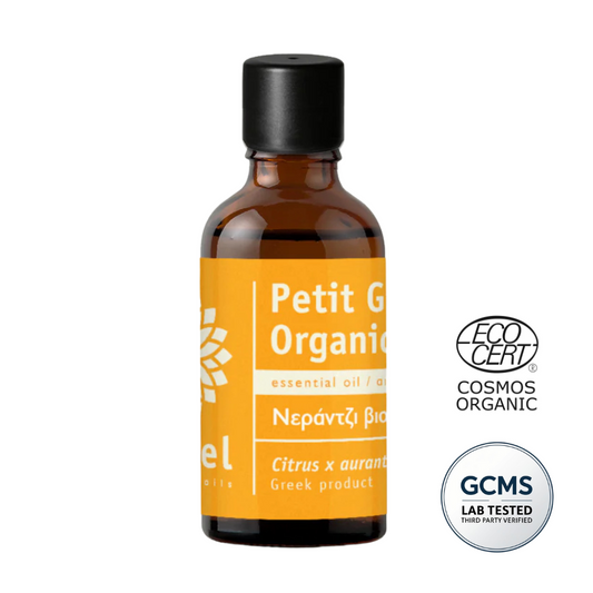 Olejek eteryczny Petitgrain z liści Gorzkiej Pomarańczy organiczny neroli