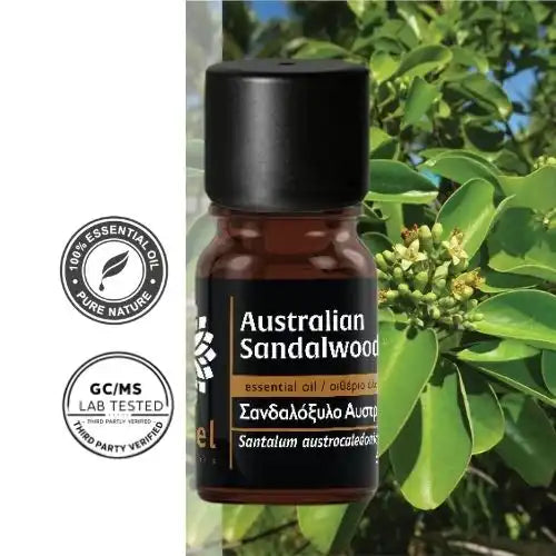 Olejek Eteryczny z Drzewa Sandałowego (Santalum album) sandałowy naturalny