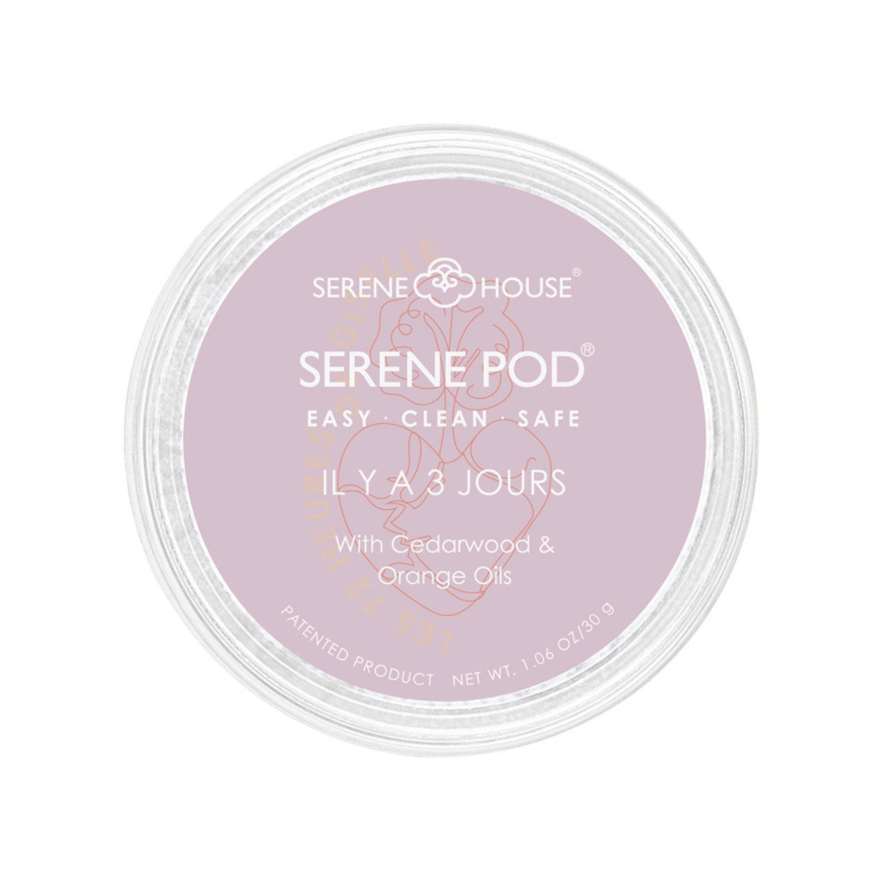 Il YA 3 Jours - Scented wax for a heater - no-spill refill 30 g Il YA 3 Jours - Scented wax for a heater - no-spill refill 30 g