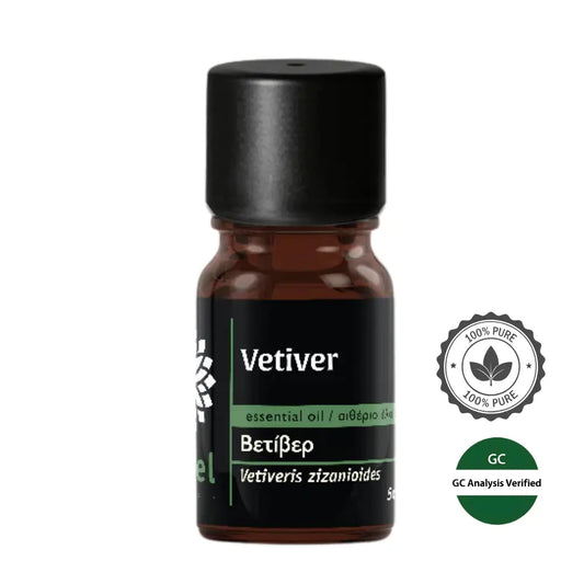 Olejek eteryczny z wetiweru Wetiweria Vessel Grecja (Chrysopogon zizanioides)