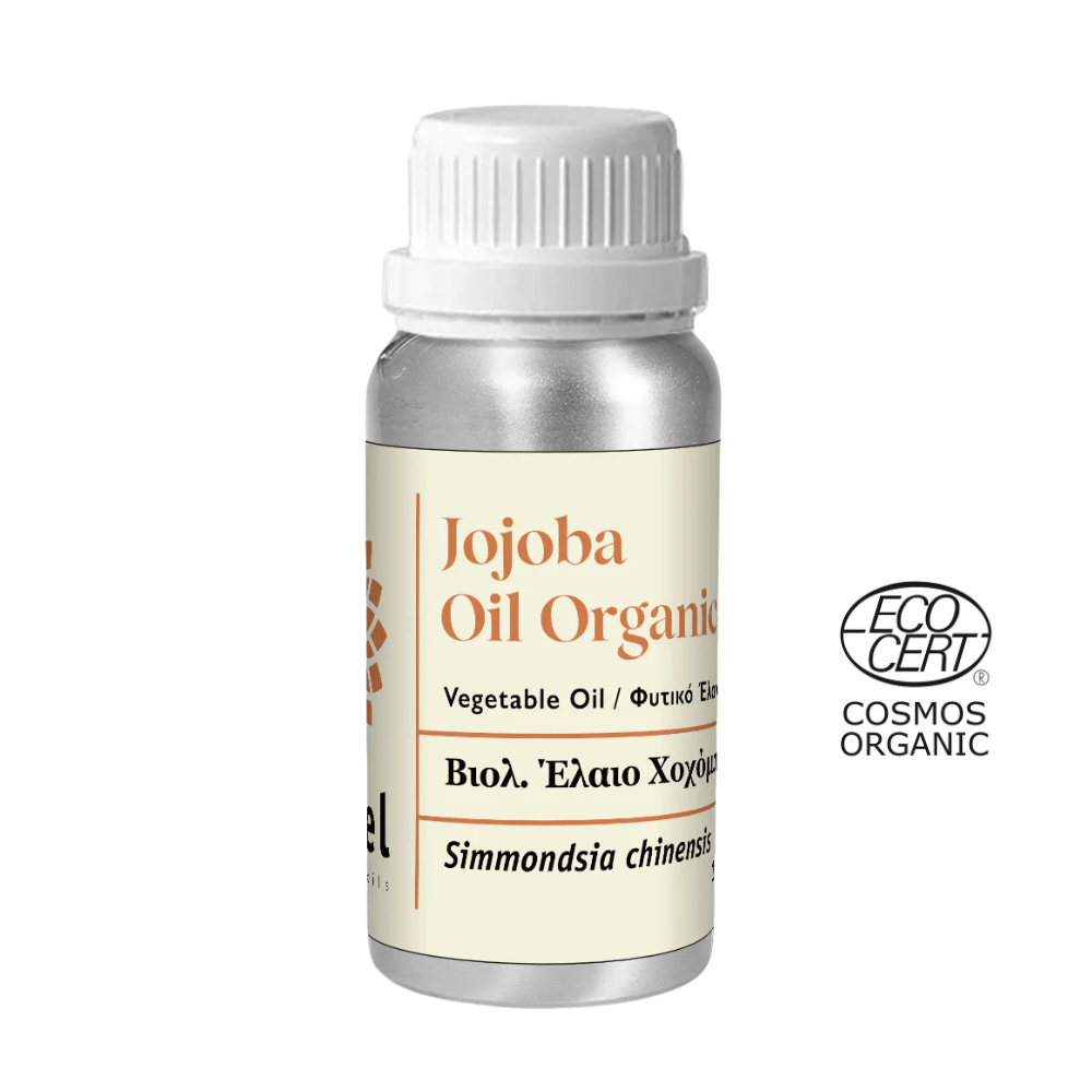 Olej jojoba organiczny suchy ecocert do twarzy i ciała