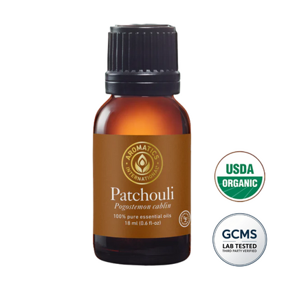 Organic Patchouli (Pogostemon cablin) essential oil