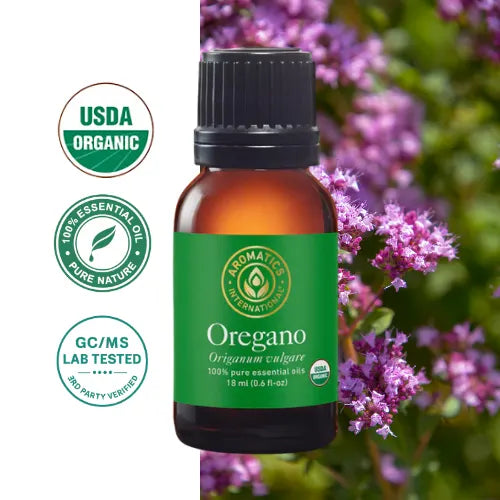 Oregano Essential Oil (Origanum vulgare) – 100% pure, organic