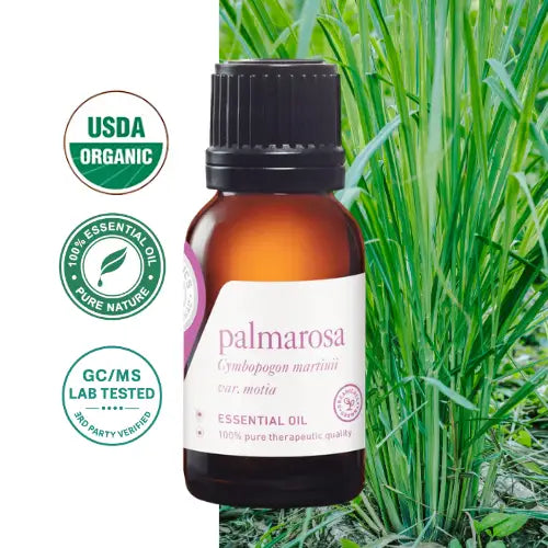 Olejek eteryczny Palmarosa (Cymbopogon martinii var. motia) – jakość aromaterapeutyczna