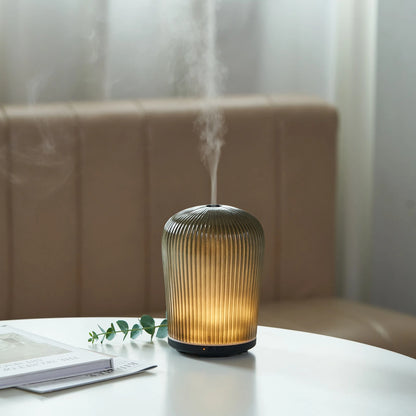 Dyfuzor zapachowy do domu na olejki eteryczne Cactus z timerem, wyłącznikiem i LED