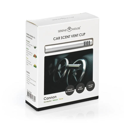Cannon Silver - car air freshener with essential oils