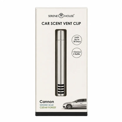 Cannon Silver - odświeżacz do auta na olejki eteryczne