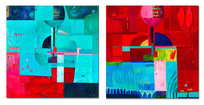 Soul Description/Fullness – Beautiful hand-painted abstract painting