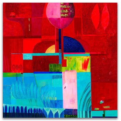 Soul Description/Fullness – Beautiful hand-painted abstract painting