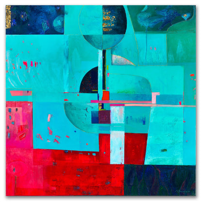 Soul Description/Fullness – Beautiful hand-painted abstract painting
