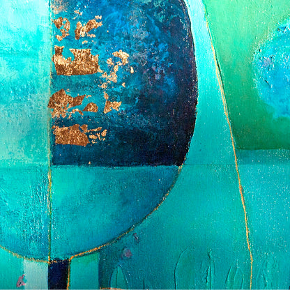 Soul Description/Fullness – Beautiful hand-painted abstract painting