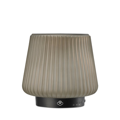 FLOW Szklany Podgrzewacz Wosku Zapachowego USB z LED i timerem – bez dymu i sadzy