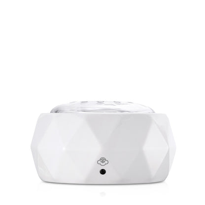 Eternity White – Aromadiffusor aus Glas und Porzellan mit Musikfunktion, Fernbedienung und Bluetooth