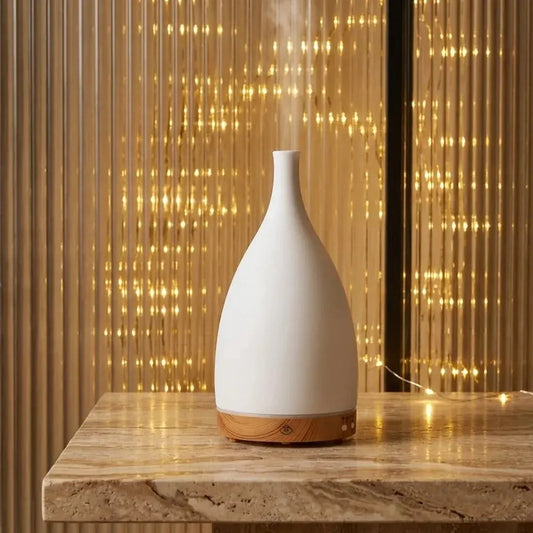 Corona szklany dyfuzor ultradźwiękowy z timerem, wyłącznikiem i LED