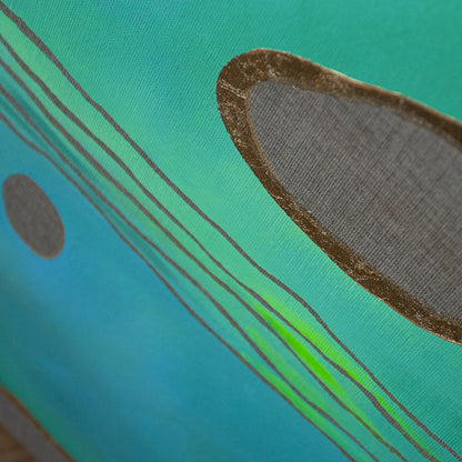Gardens of Well-Being – Cosmic Caffeine/#2 – Modern abstract paintings for the living room