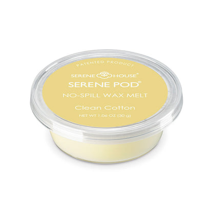 Clean Cotton - Wosk zapachowy do pogrzewacza - wkład bez rozlewania 30 g