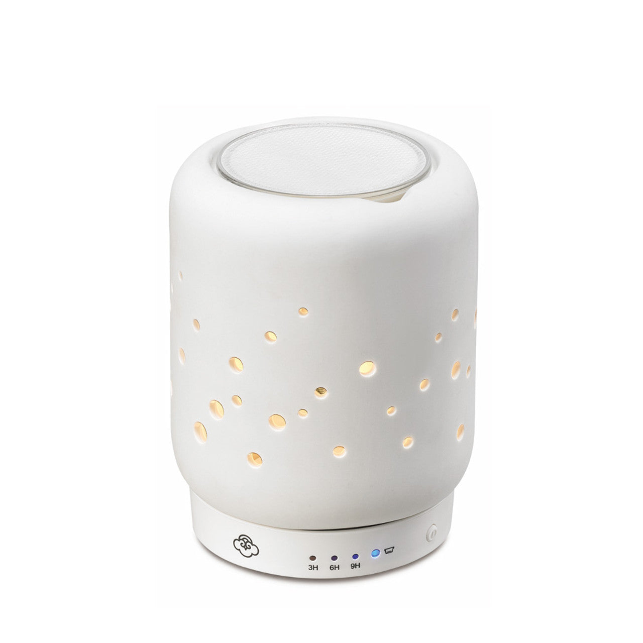 Starlight Ceramiczny Podgrzewacz Wosku Zapachowego z USB podświetleniem LED