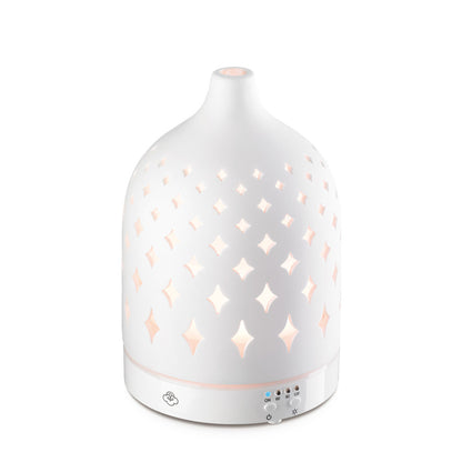 Stars Ceramic Ultrasonic Diffuser with Timer, Auto Shut-Off and LED