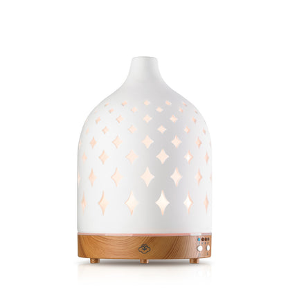 Supernova Ceramic Ultrasonic Diffuser with Timer, Auto Shut-off and LED