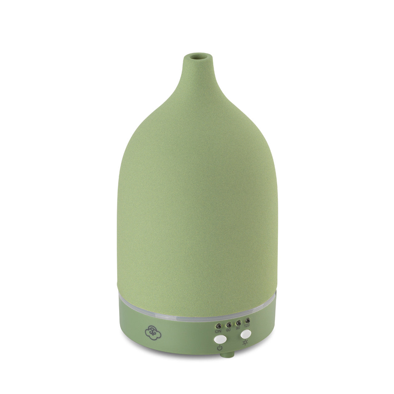 Vapor Green ceramiczny dyfuzor ultradźwiękowy z timerem, wyłącznikiem i LED