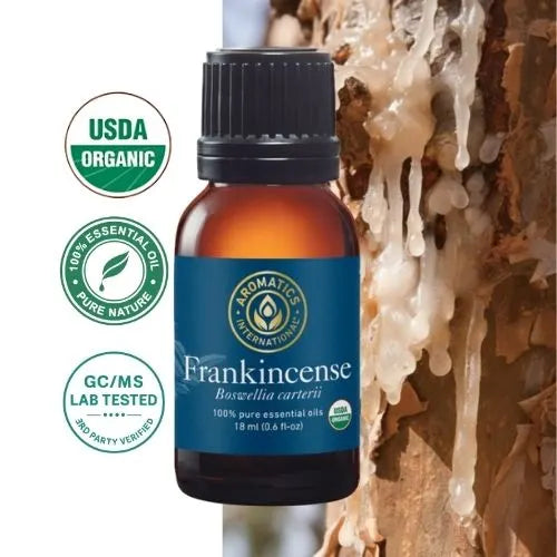 Olejek Eteryczny kadzidłowy z Kadzidłowca Frankincense (Boswellia carterii) – organiczny