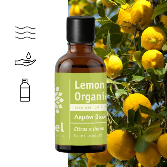 Olejek Eteryczny Cytrynowy Lemon (Citrus x limon) organiczny