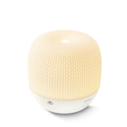 Knit ceramiczny dyfuzor ultradźwiękowy z timerem, wyłącznikiem i LED