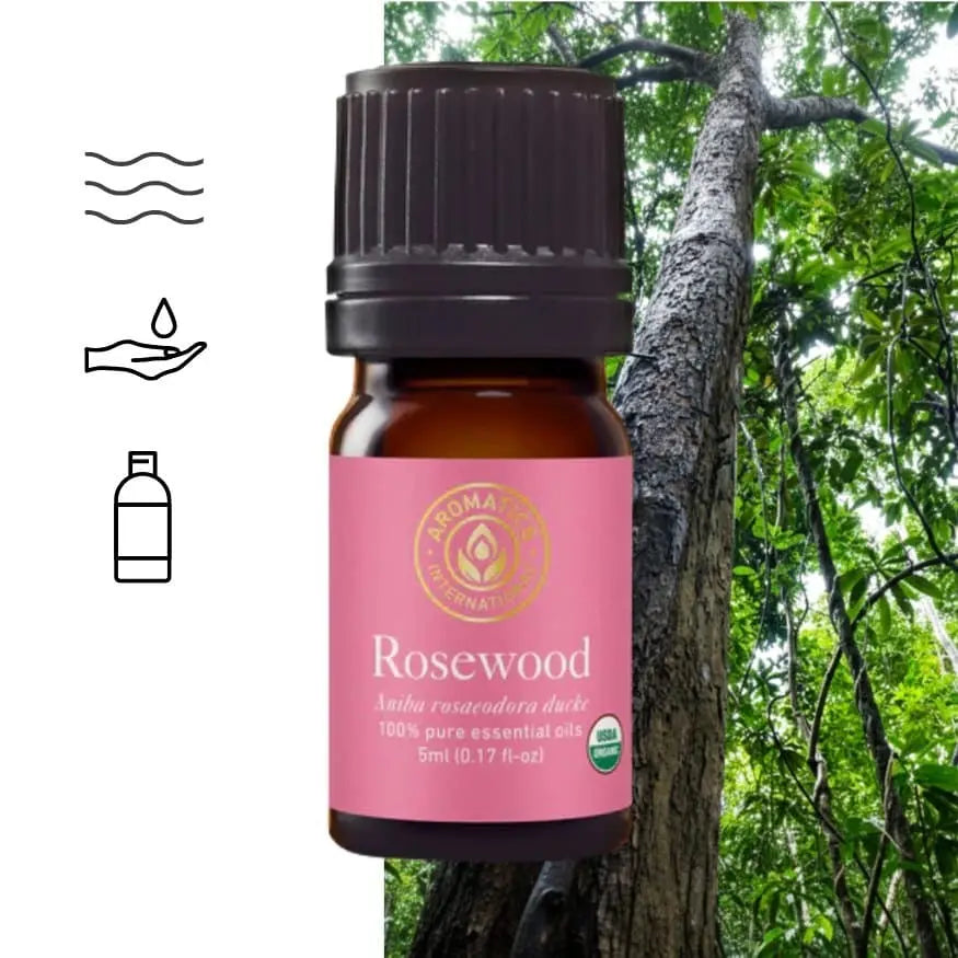 Ätherisches Rosenholzöl (Aniba rosaeodora ducke) 100 % natürlich