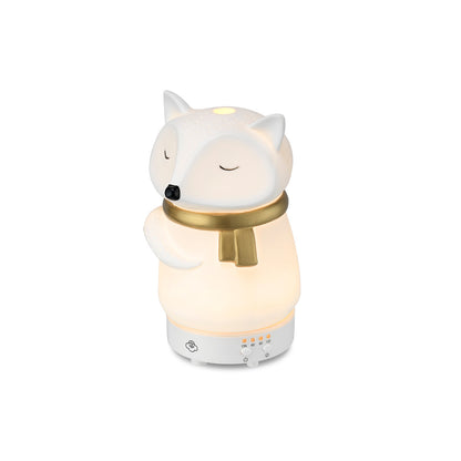 Snow Fox nowoczesny ceramiczny dyfuzor zapachowy i nawilżacz powietrza LED