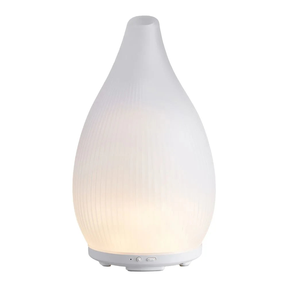 Bud Glass Ultrasonic Diffuser with LED and Auto Shut-Off