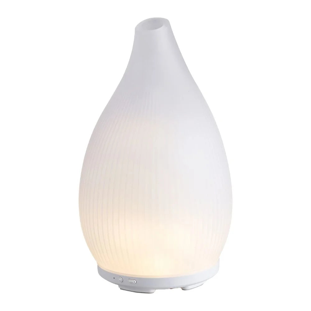 Bud Glass Ultrasonic Diffuser with LED and Auto Shut-Off